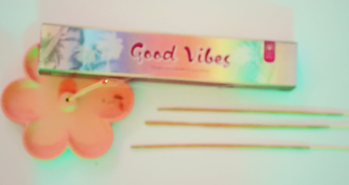 Good Vibes Natural Incense Sticks