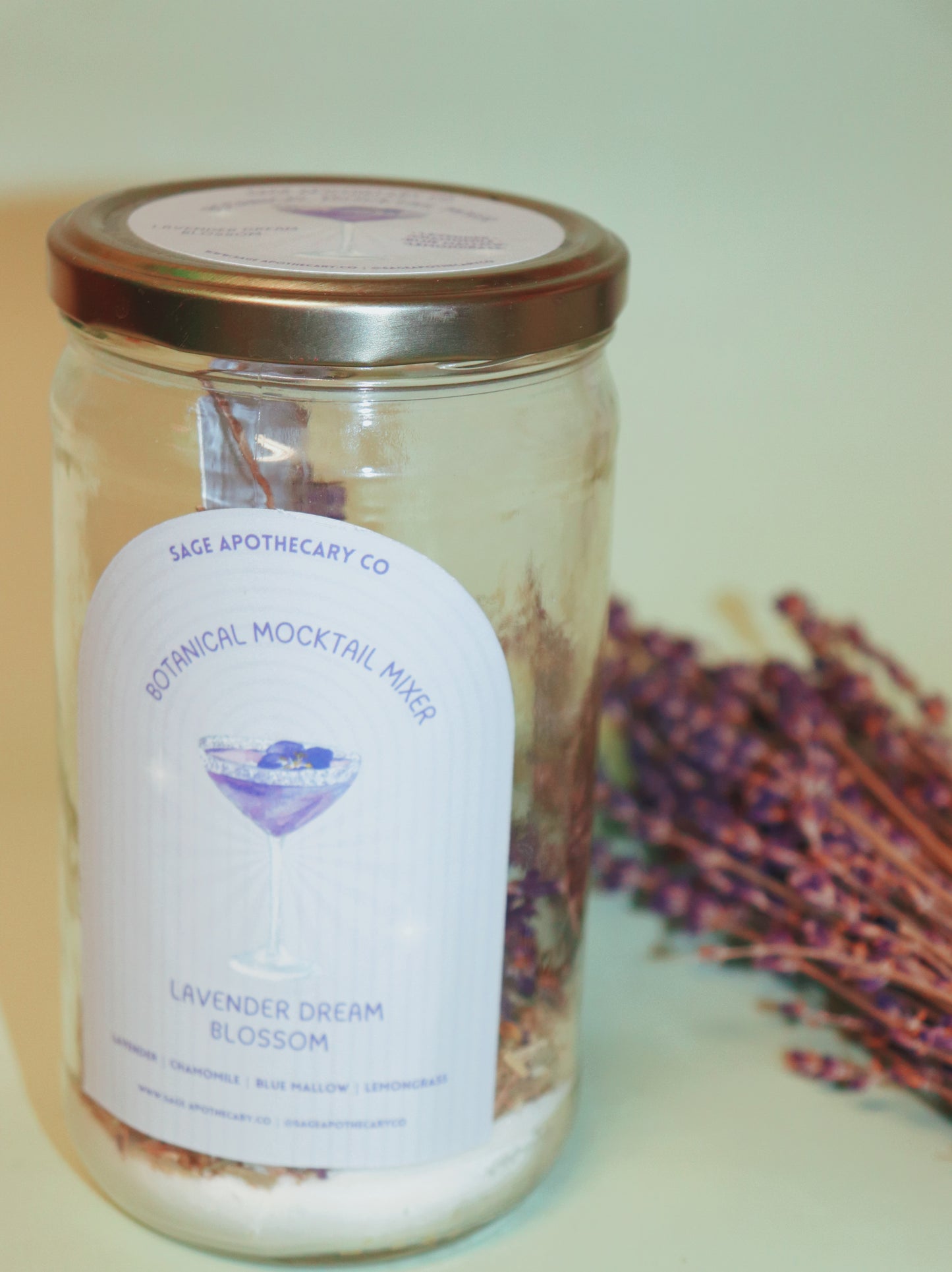 Lavender Dream Blossom Botanical Mocktail Mixer