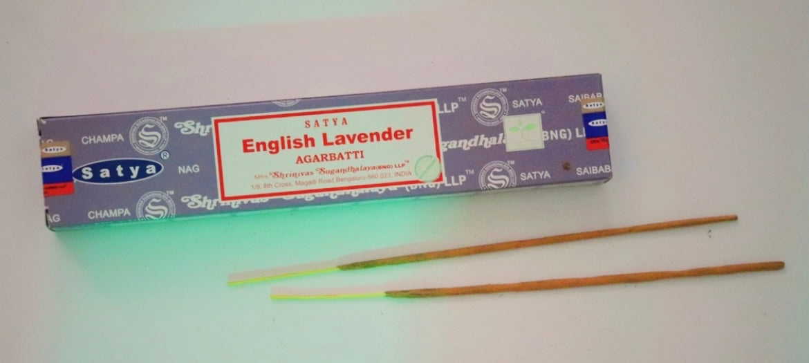 English Lavender Natural Incense Sticks