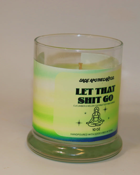 LET THAT SHI* GO 10oz CANDLE