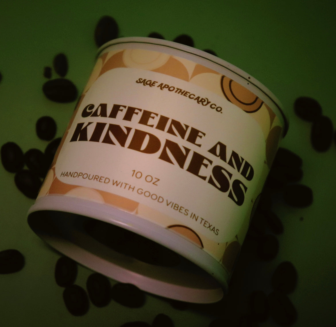 CAFFEINE + KINDNESS 🤎 CANDLE