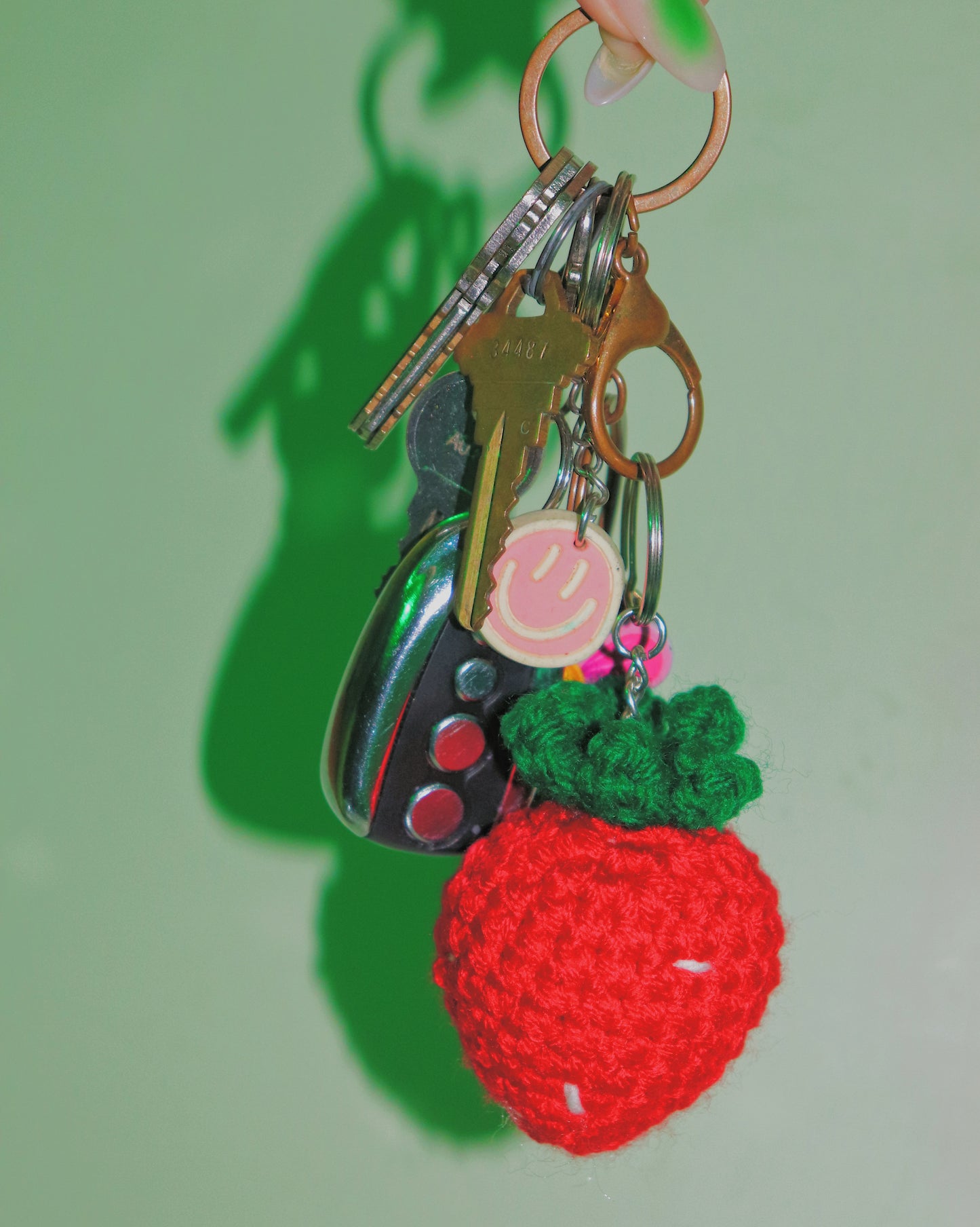 Strawberry Keychain 🍓