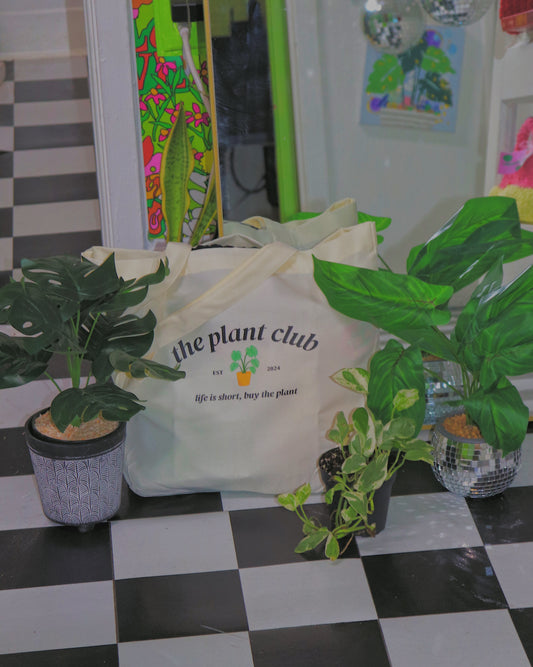 'THE PLANT CLUB' TOTE BAG