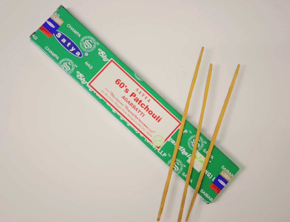 60’s Patchouli Natural Incense Sticks