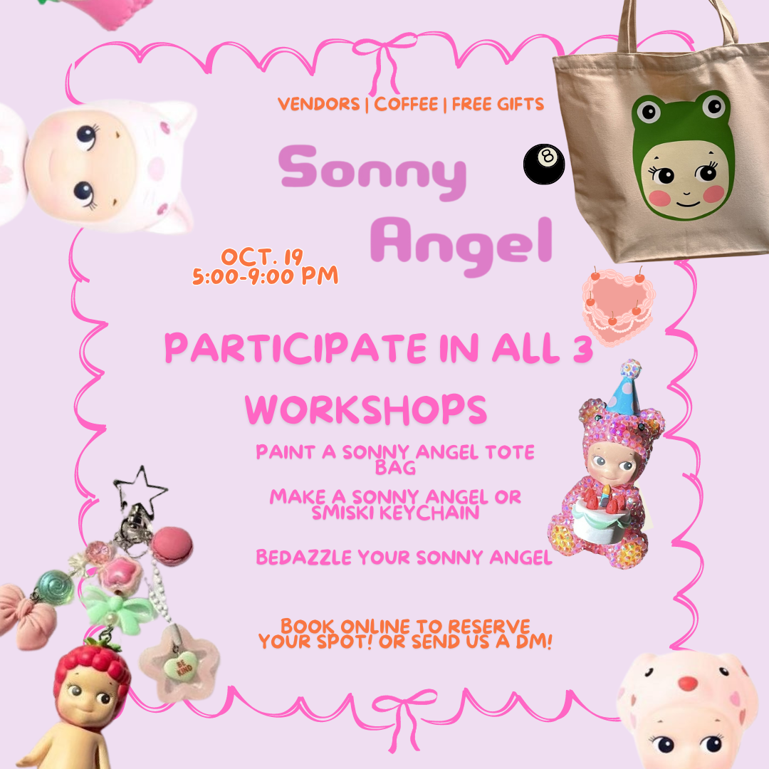 SONNY ANGEL ALL IN ONE WORKSHOP EXPERIENCE 🌟