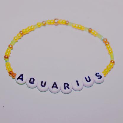 Zodiac Sign Bracelet