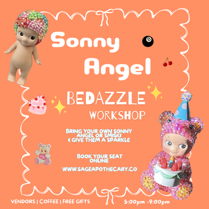 SONNY ANGEL BEDAZZLE  WORKSHOP