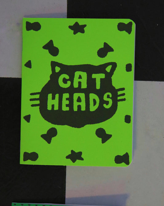 CAT HEADS COLORING ZINE