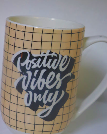 POSITIVE VIBES MUG CANDLE