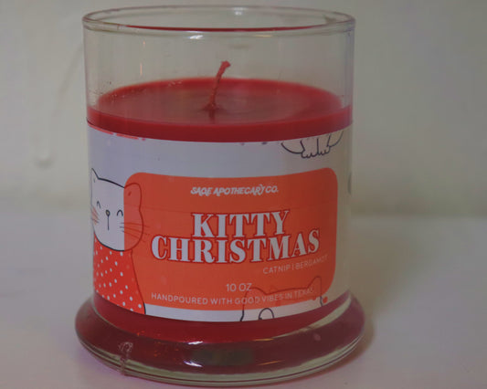 KITTY CHRISTMAS 🐱🎅🏻10 OZ CANDLE