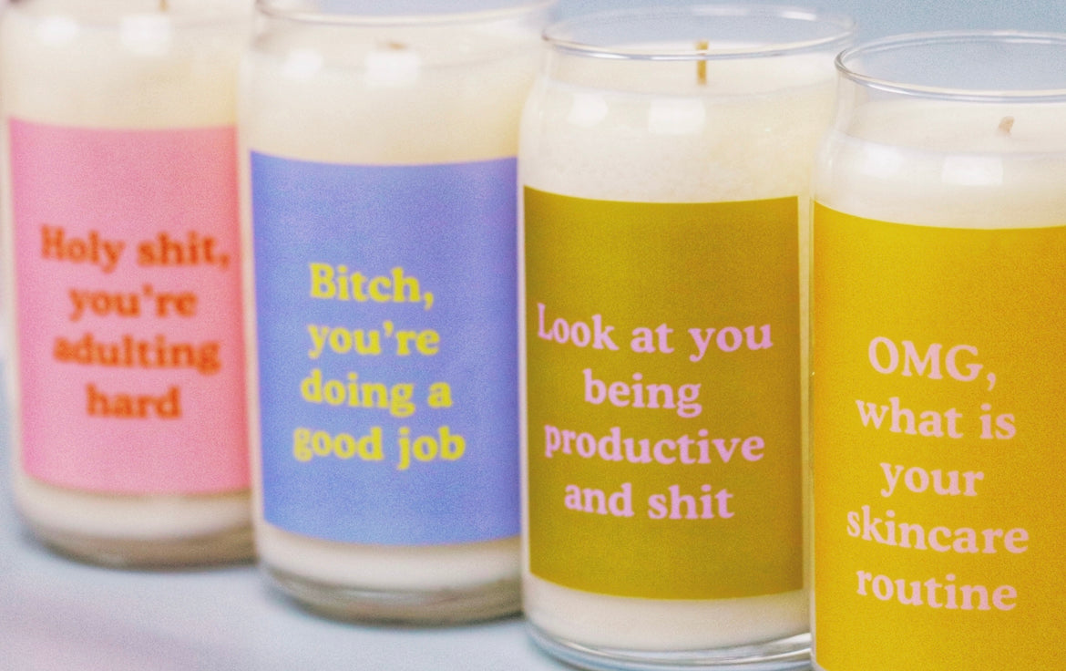 HOLY SH* YOU’RE ADULTING HARD CANDLE