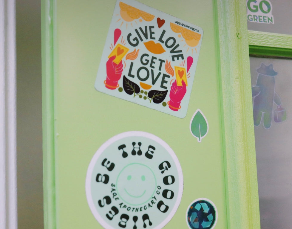 BE THE GOOD VIBES Sticker