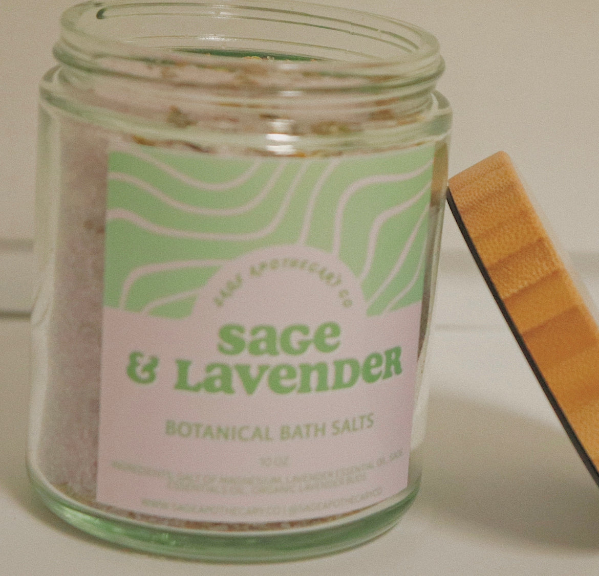 SAGE + LAVENDER BOTANICAL BATH SALT