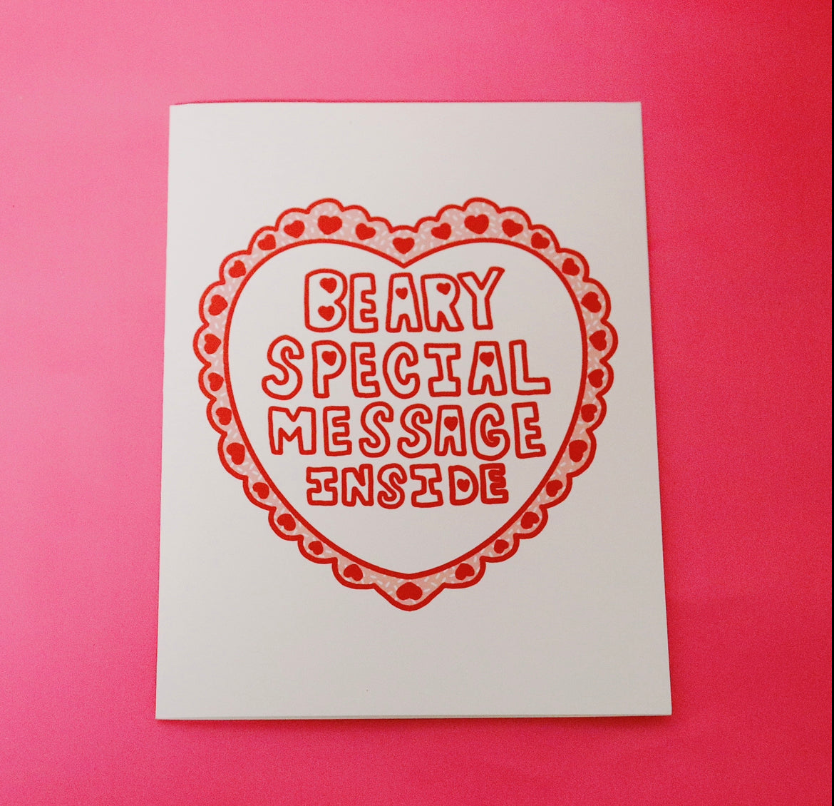 BEARY SPECIAL GREETING CARD