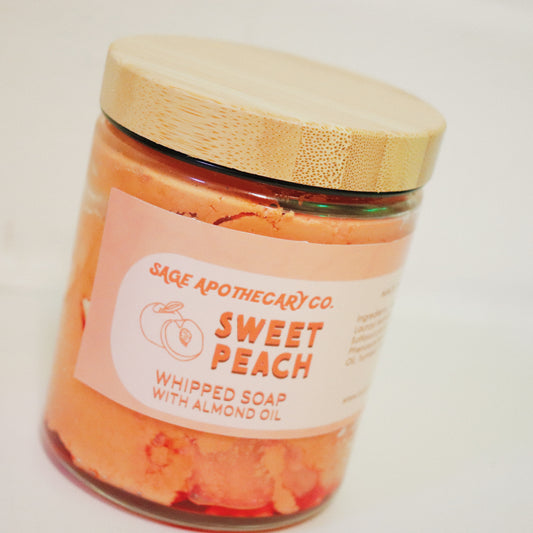 SWEET PEACH 🍑WHIPPED SOAP
