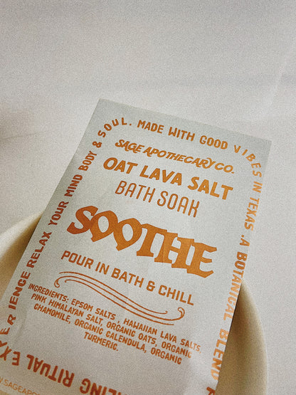 SOOTHE BATH SOAK
