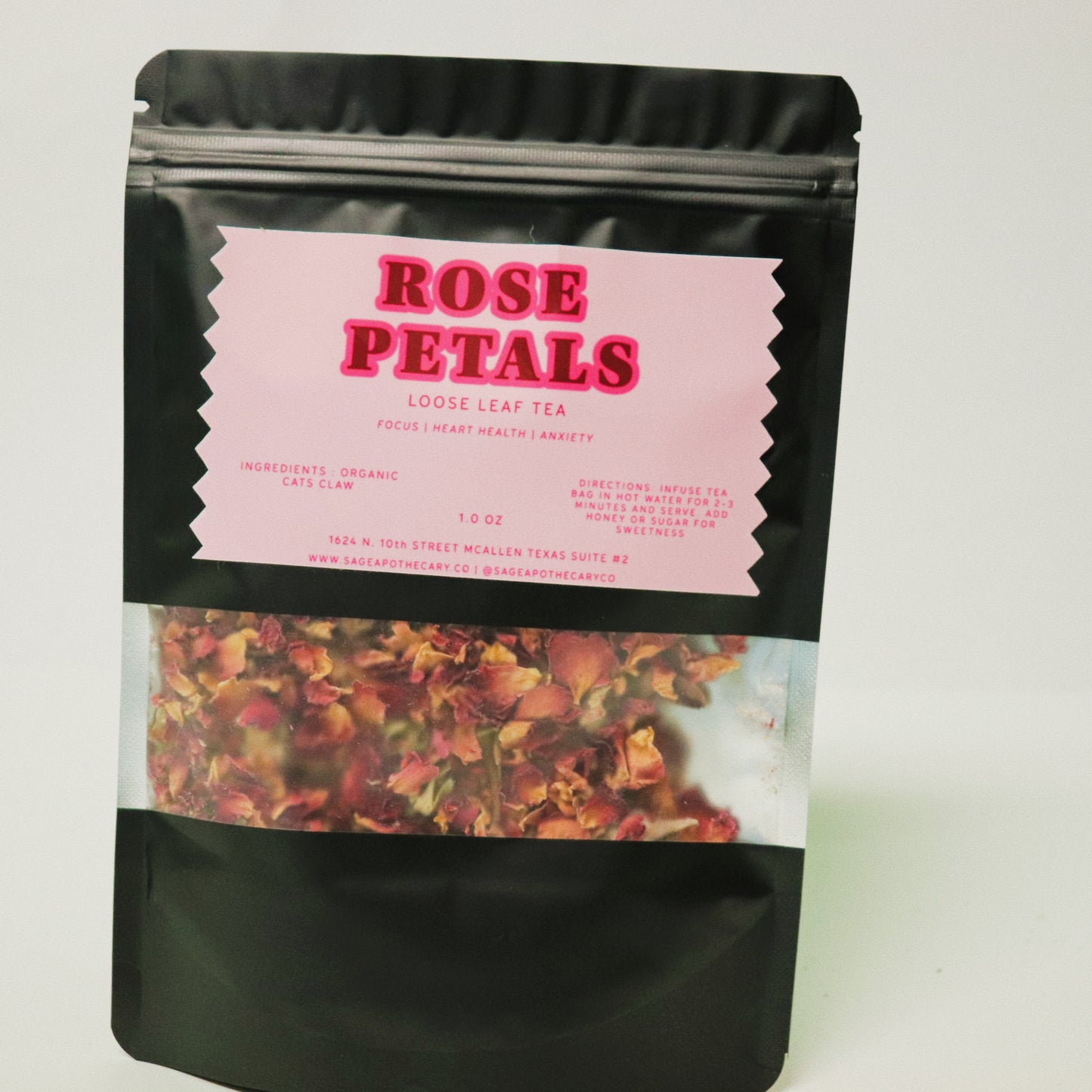 ROSE PETALS LOOSE LEAF TEA BLEND